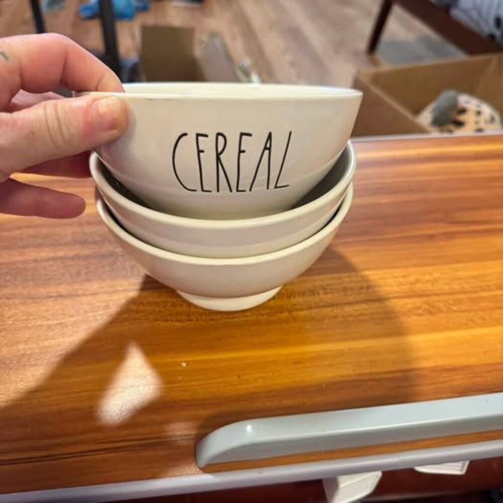 Rae Dunn Cereal Bowls set of 3